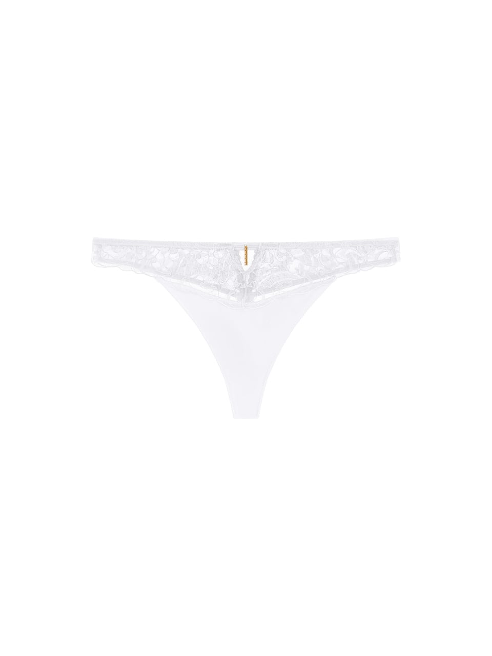 Aubade String Satin Memories Slip in Arctic Blue – Bild 1