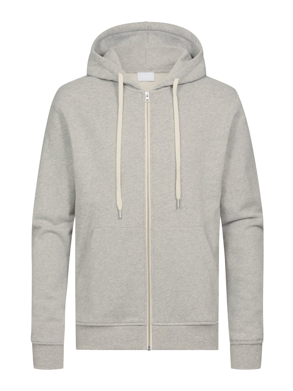 Mey Kapuzenjacke Homewear in Midgrey Melange – Bild 1
