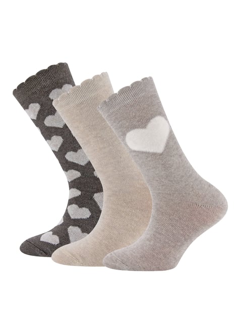 Ewers Strümpfe Socken 3er Pack Herzen Strümpfe