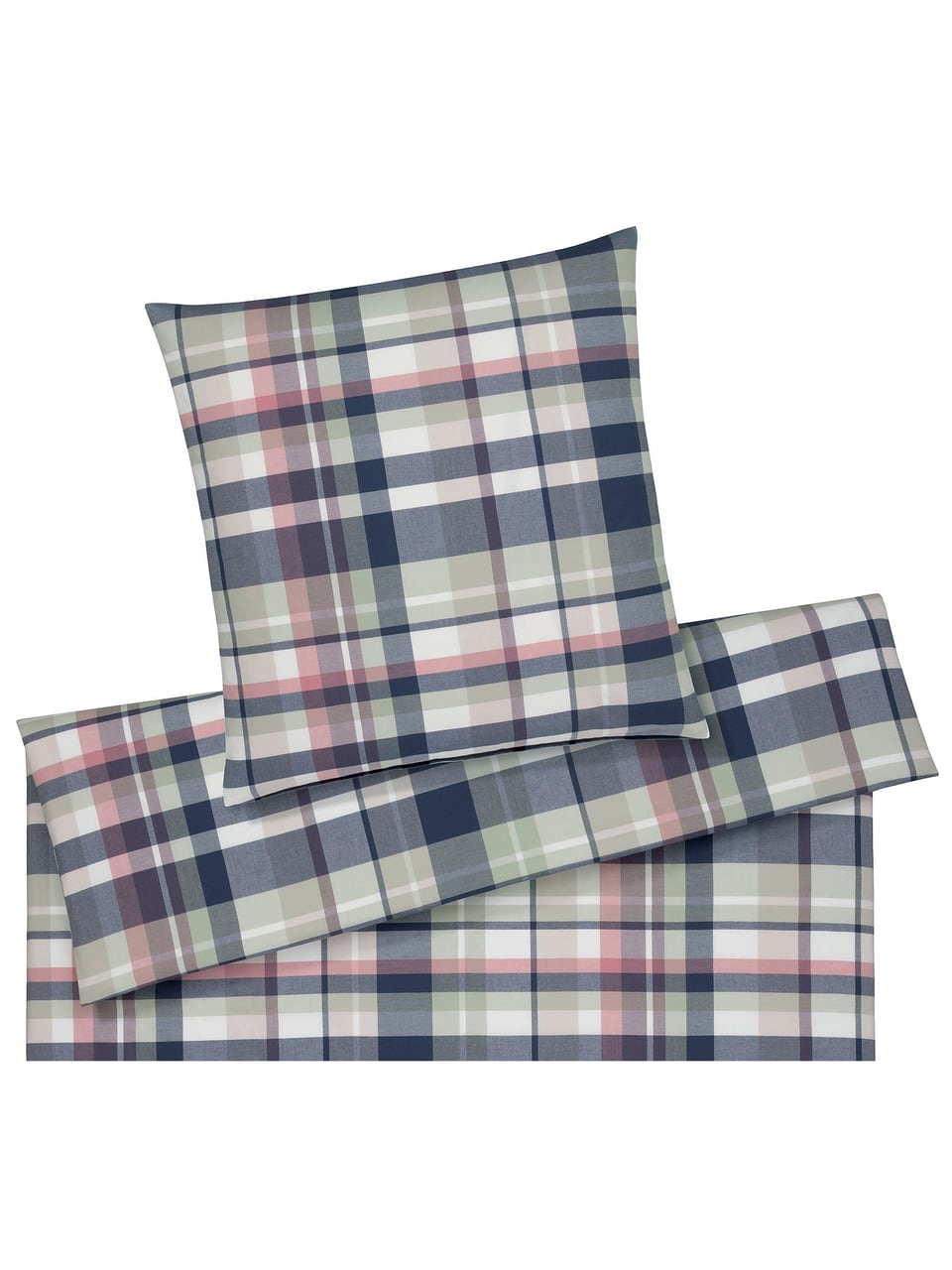 Elegante Darcy 80/80 240/2 2 0 Bettwäsche in Pistazie – Bild 1