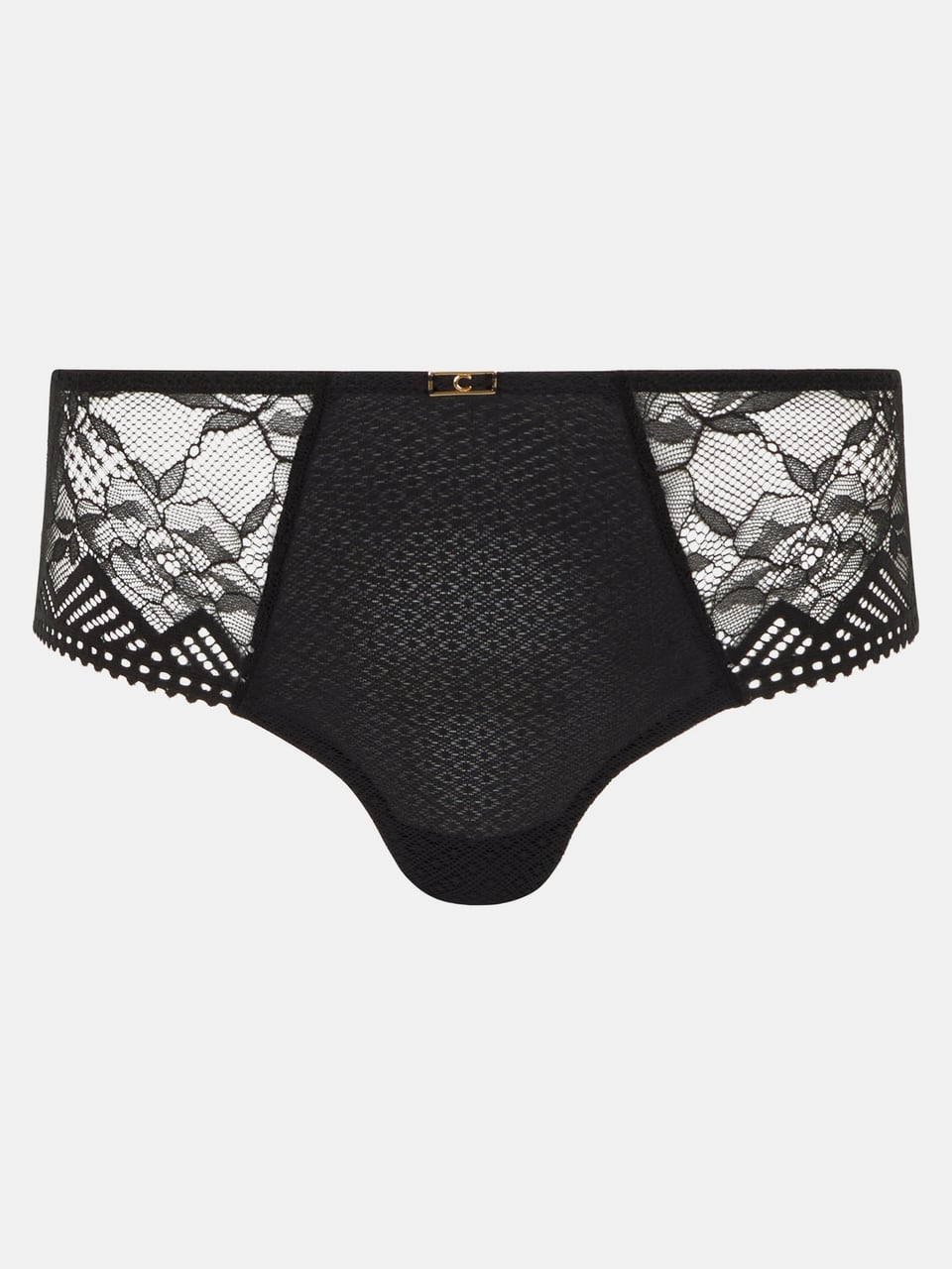 Chantelle Origins Li Un. Shorty Normal Slip in Schwarz – Bild 1