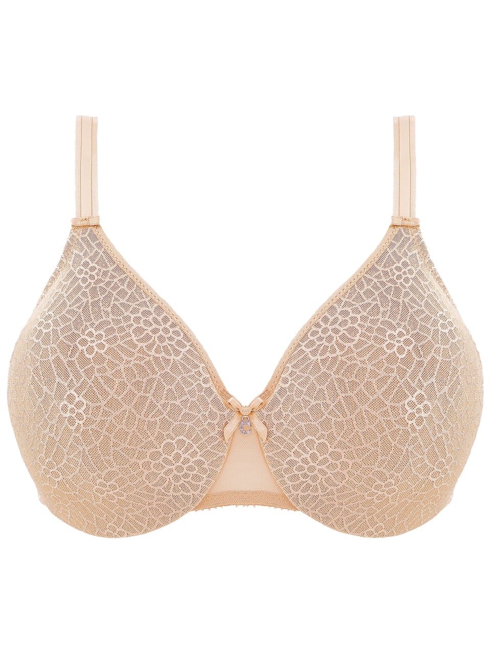 Chantelle Lingerie C Magnifique Li BH mit Bueg. Sehr Bedeckend Gemoldet BH in Nude – Bild 1