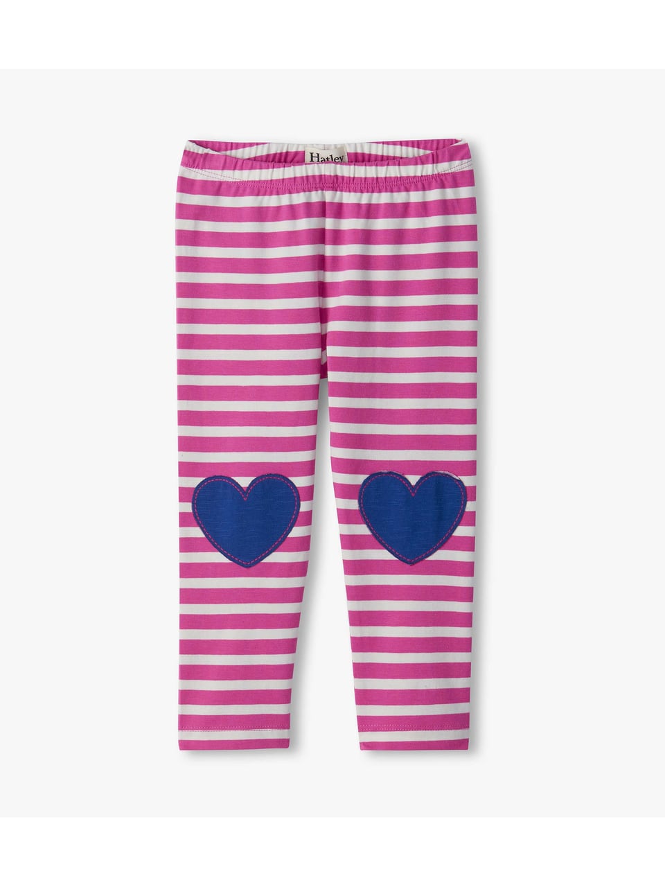 Hatley rose violet stripes jersey leggings Hosen – Bild 1