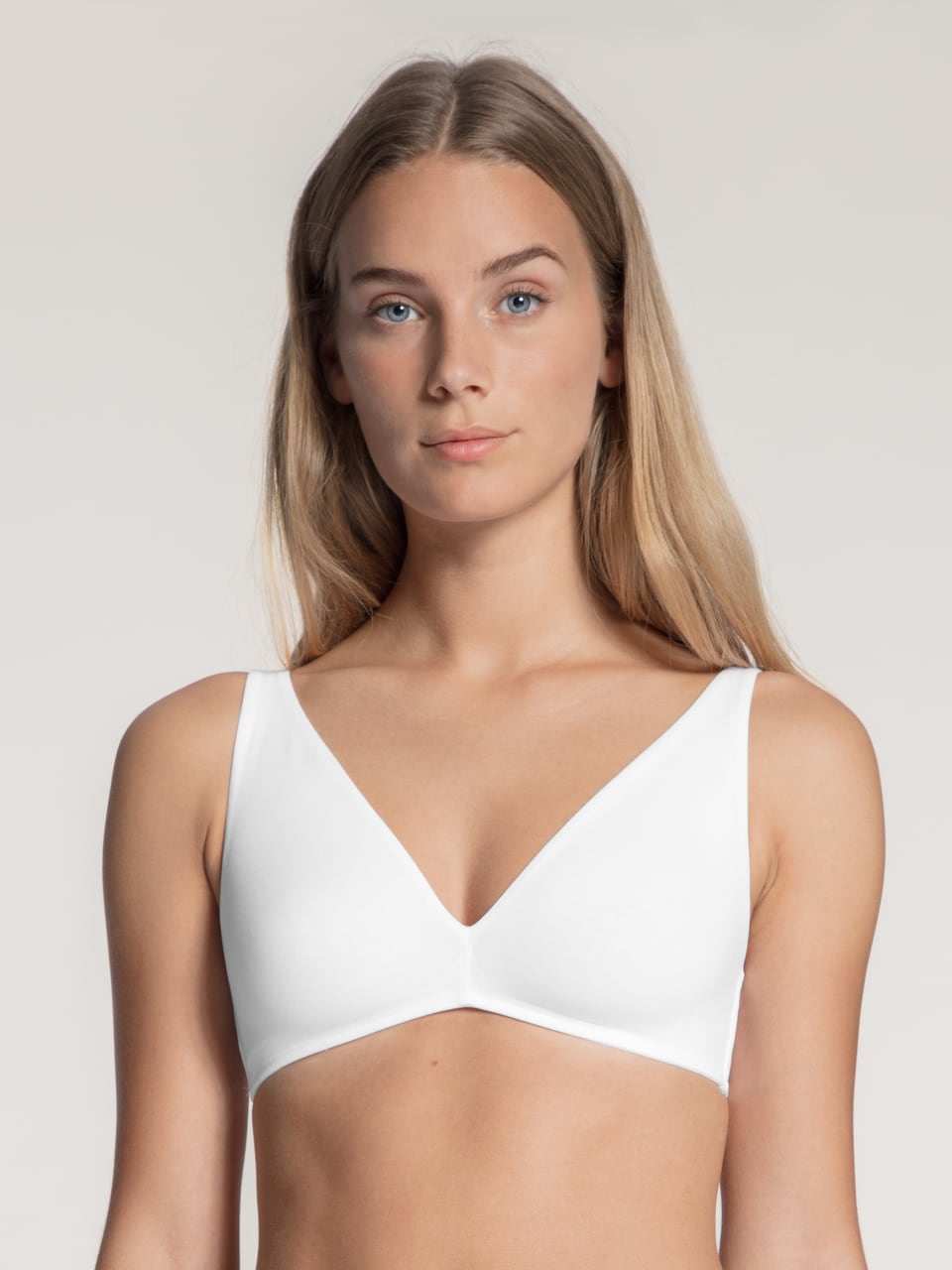 Calida Damen Soft BH BH in Weiss – Bild 1