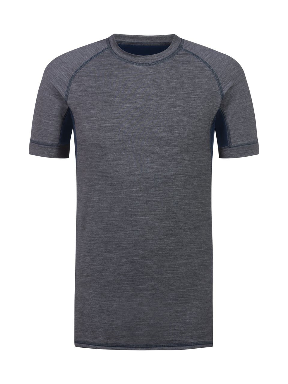 Mey T-Shirt in Indigo Melange – Bild 1