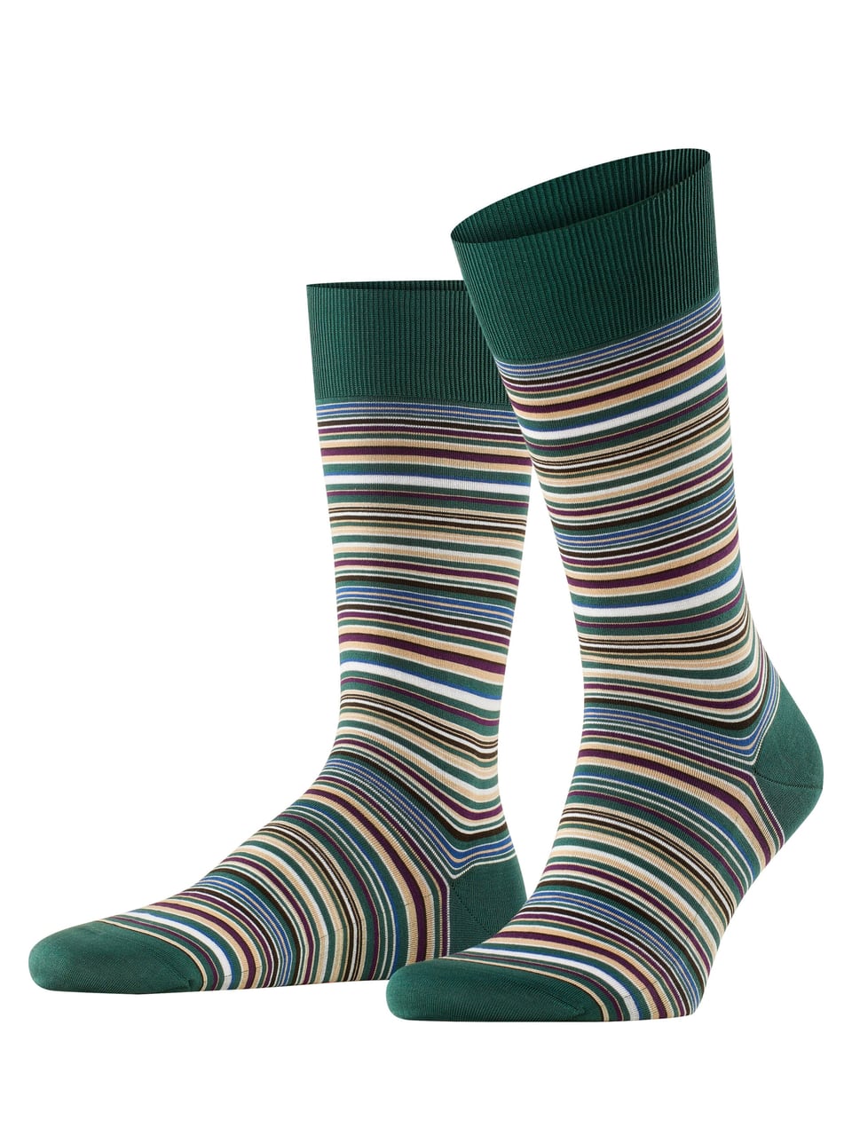 FALKE Microblock SO Herrensocken in Hunter Green – Bild 1