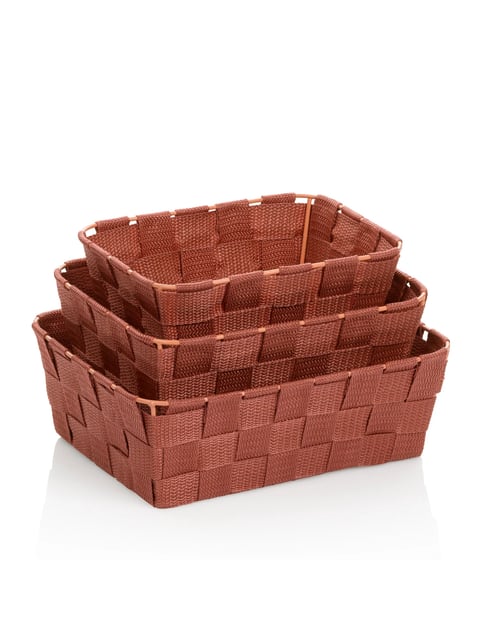 kela Korb-Set ALVARO 3er-Set terra Bad-Accessoires