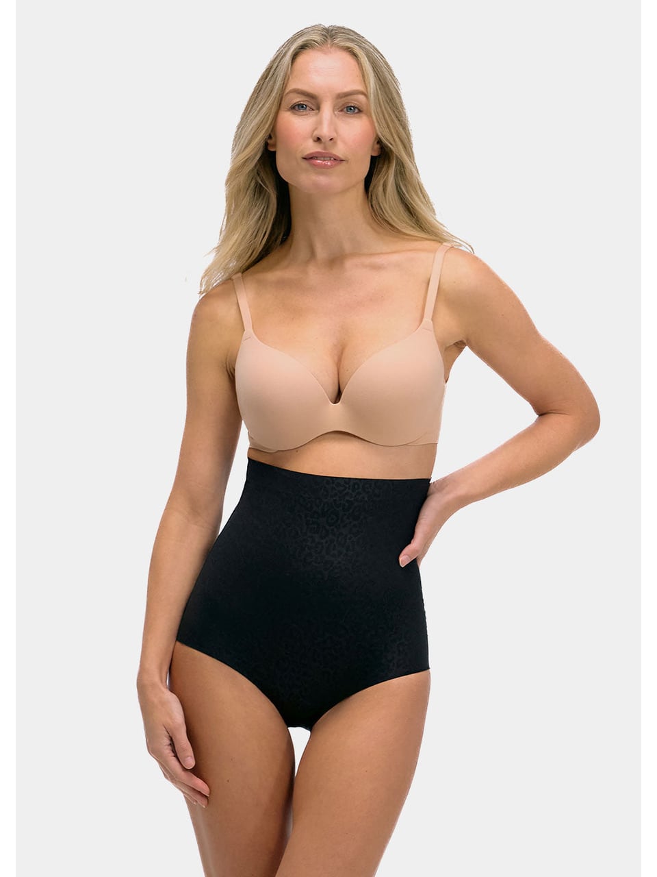 MAGIC Bodyfashion Maxi Sexy Hi-Brief Leopard Black Slip in Leopard Black – Bild 1