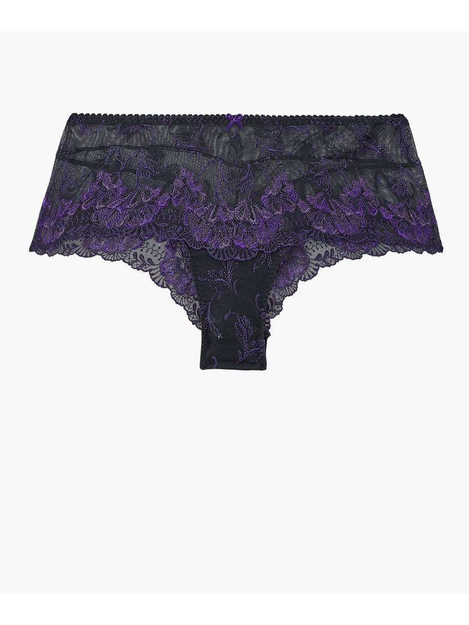 Aubade St Tropez A Fleur DE Slip in Dark Orchid – Bild 1