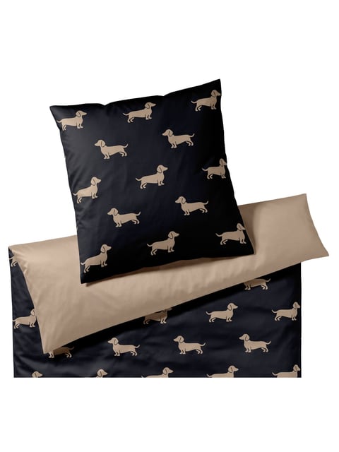 Elegante Dogs 80/80 240/2 2 0 Bettwäsche Satin