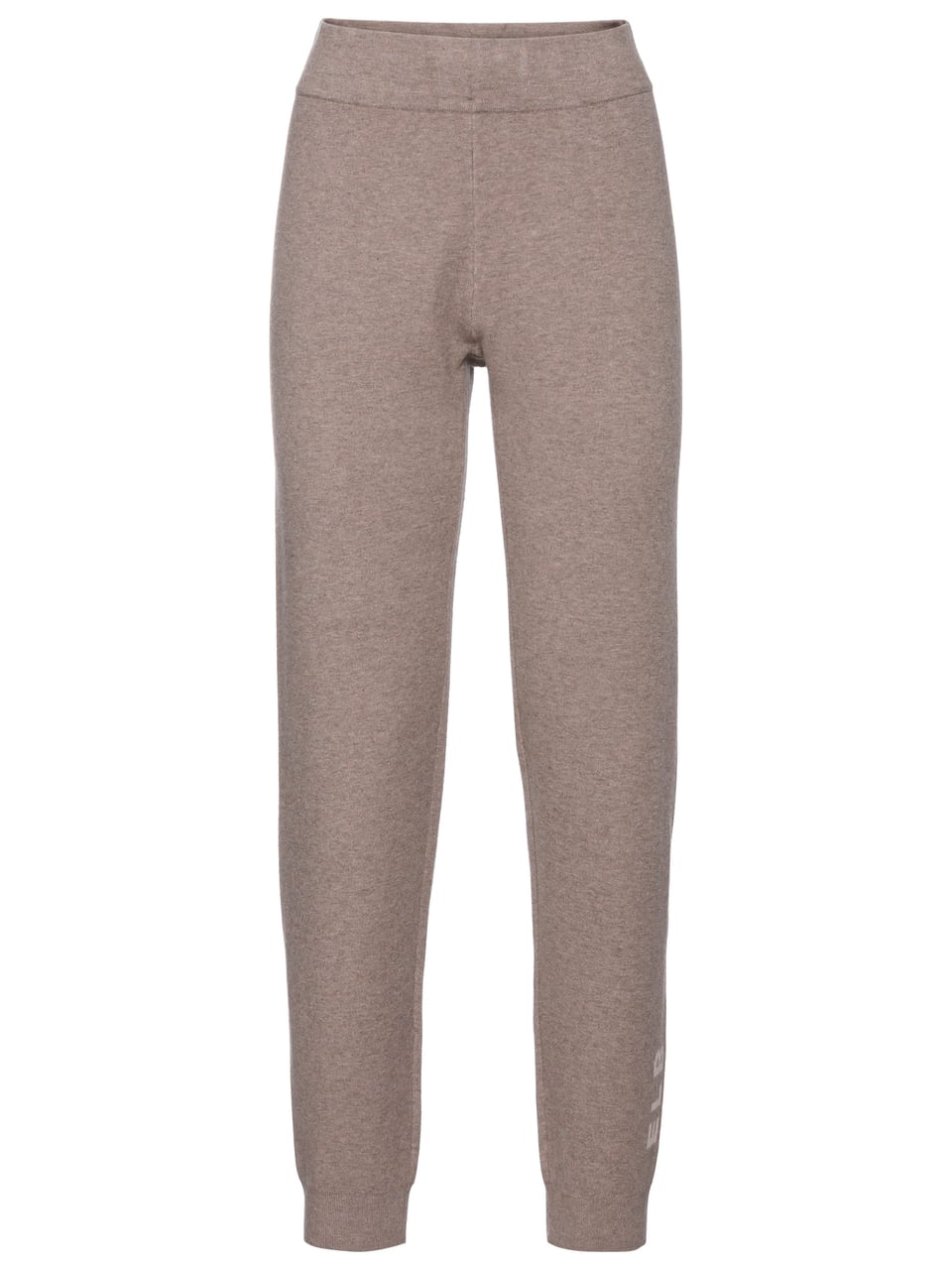 Lascana Knit Pants Homewear in Taupe Melang