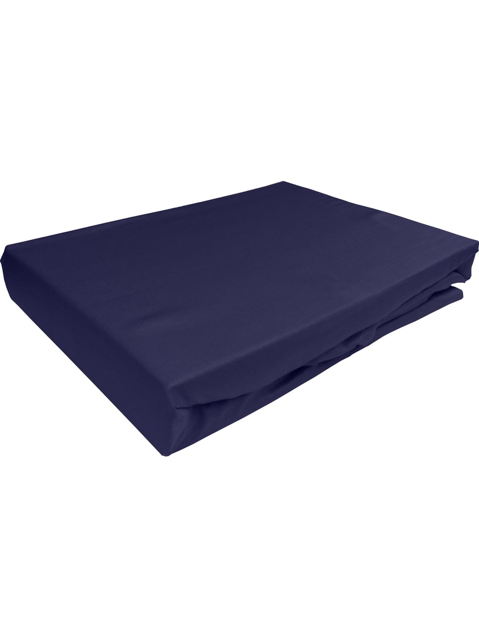 Lorena Spannnlaken Linon marine Spannlaken in Marine Blau