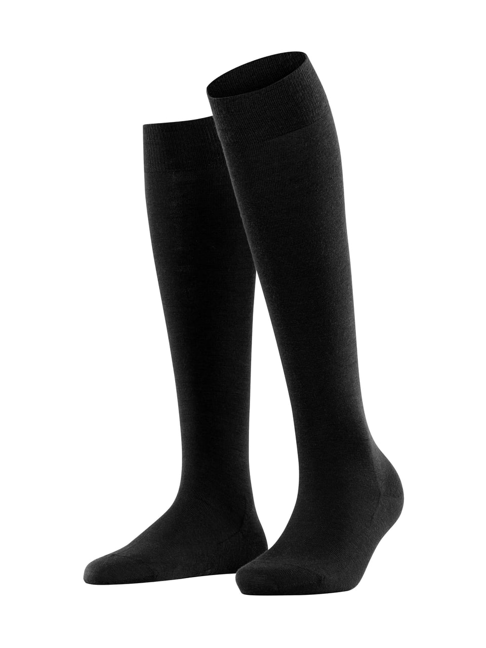 Falke Softmerino KHSoftmerino KH Damensocken & Kniestrümpfe in Black – Bild 1