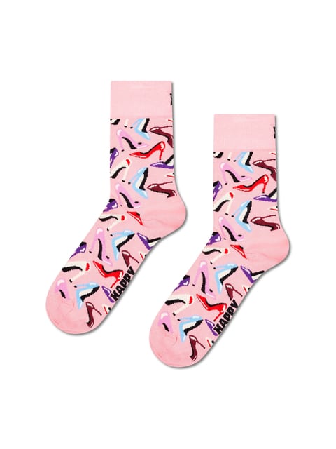 Happy Socks Heels Short Crew Sock