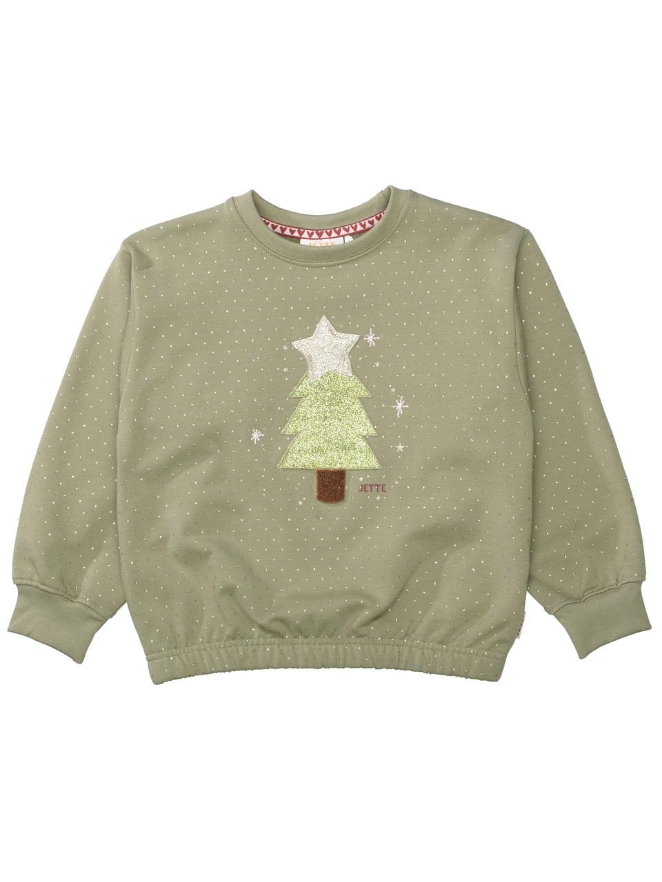 Staccato Sweatshirt Oberteile in Sage Green Aop