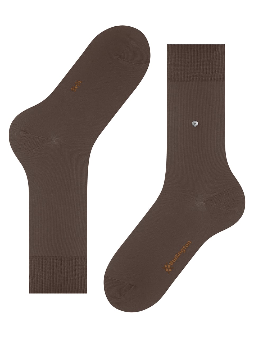 Burlington Lord SO Herrensocken in Brown Tan – Bild 1