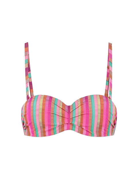 Cyell 117A - Tropical Lines padded wired top Bikinis & Tankinis