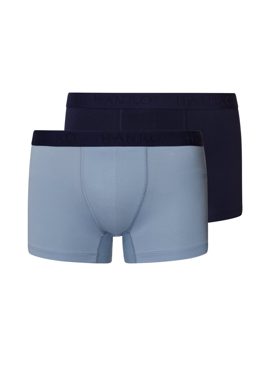 Hanro Pants 2Pack Retroshorts in Deep Navy/Sea Breeze – Bild 1