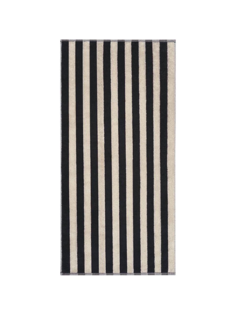Cawö Frottier in Schwarz/Beige