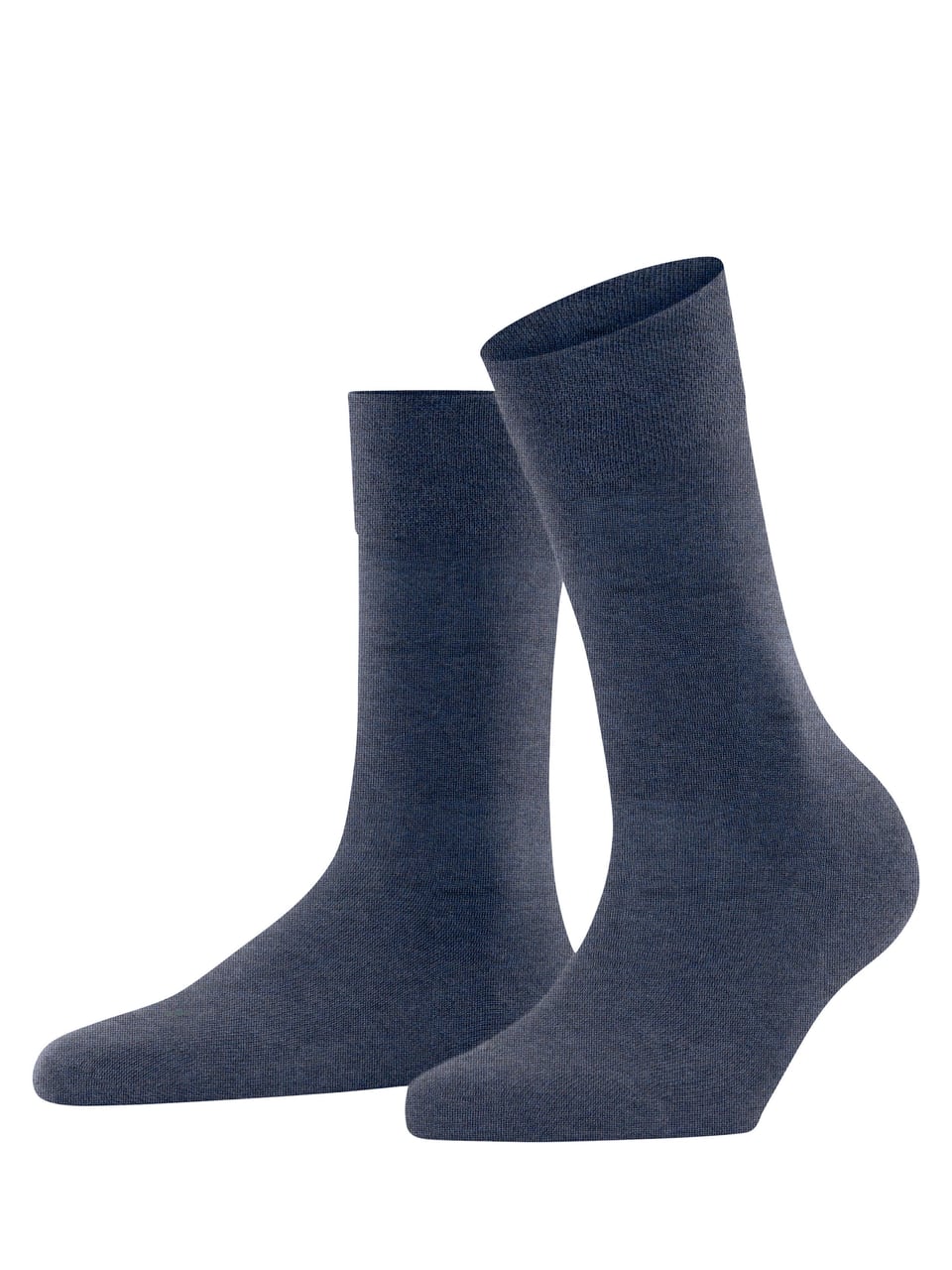 FALKE Sensitive London SO Damensocken & Kniestrümpfe in Dark Blue Mel – Bild 1