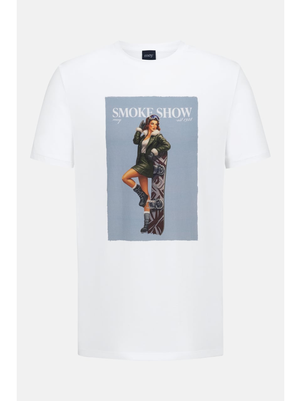 Mey T-Shirt Homewear in New Secco – Bild 1