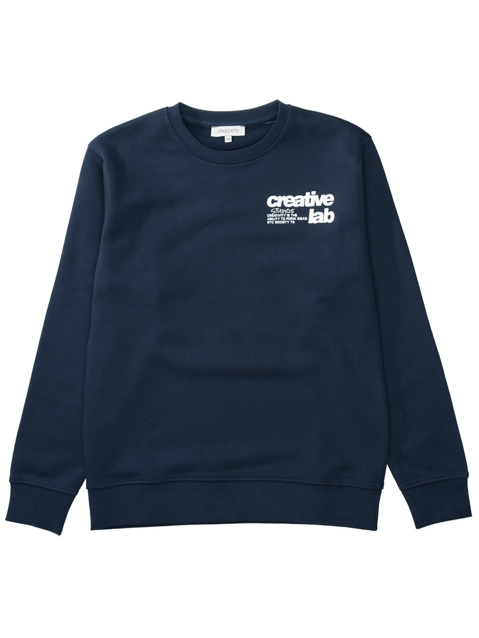 Staccato Kn.-Sweatshirt Oberteile in Deep Navy – Bild 1