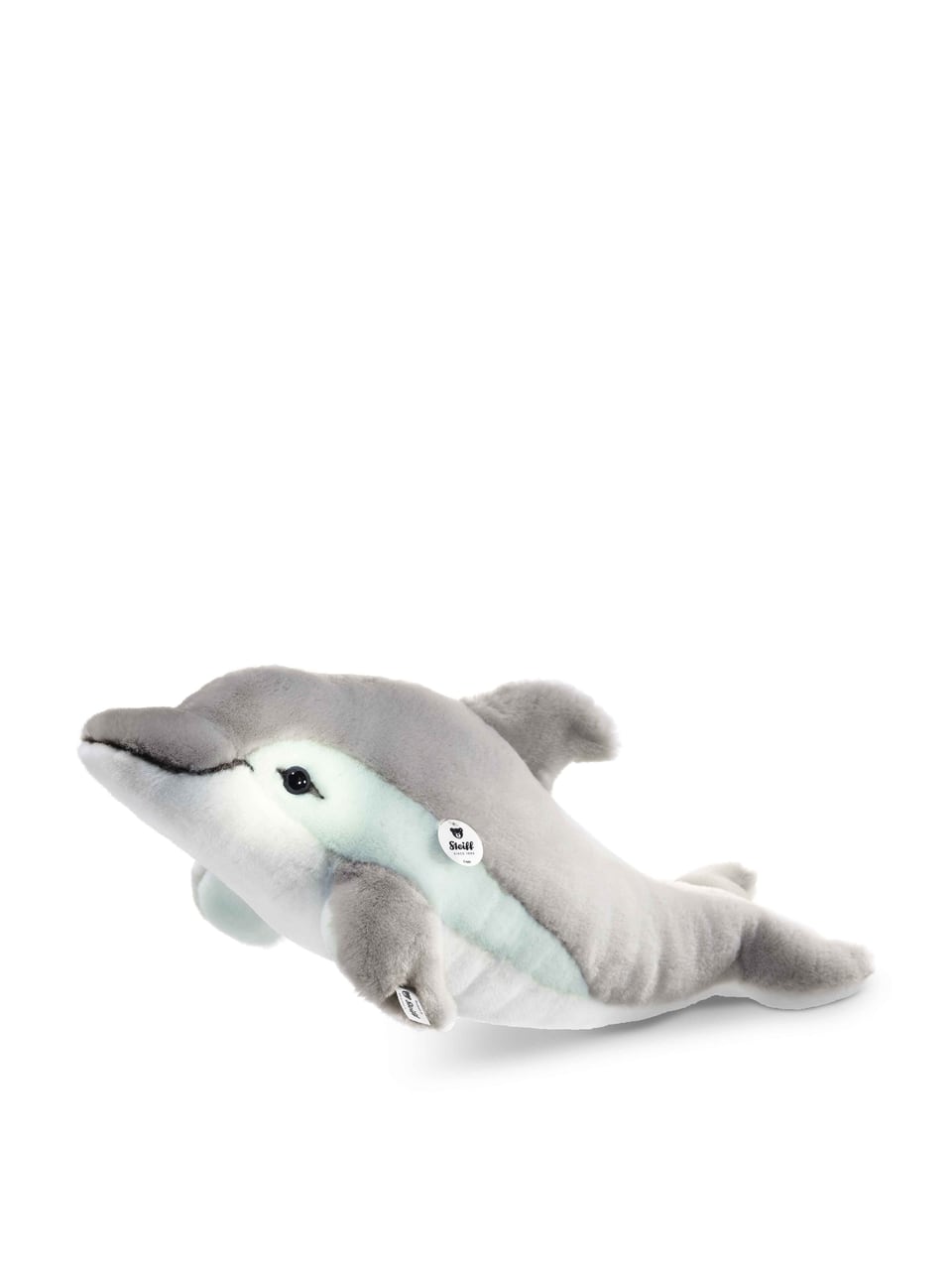 Steiff Cappy Delphin 35 grau/weiss Spielzeug in Hellgrau
