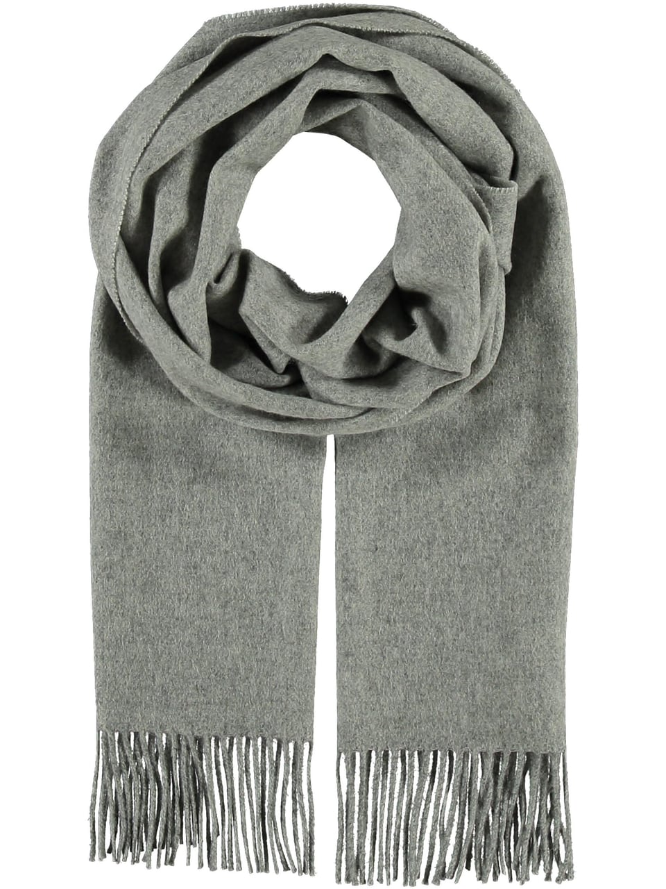 Clarina Kaschmir-Schal 43/190 cm Accessoires in Hellgrau