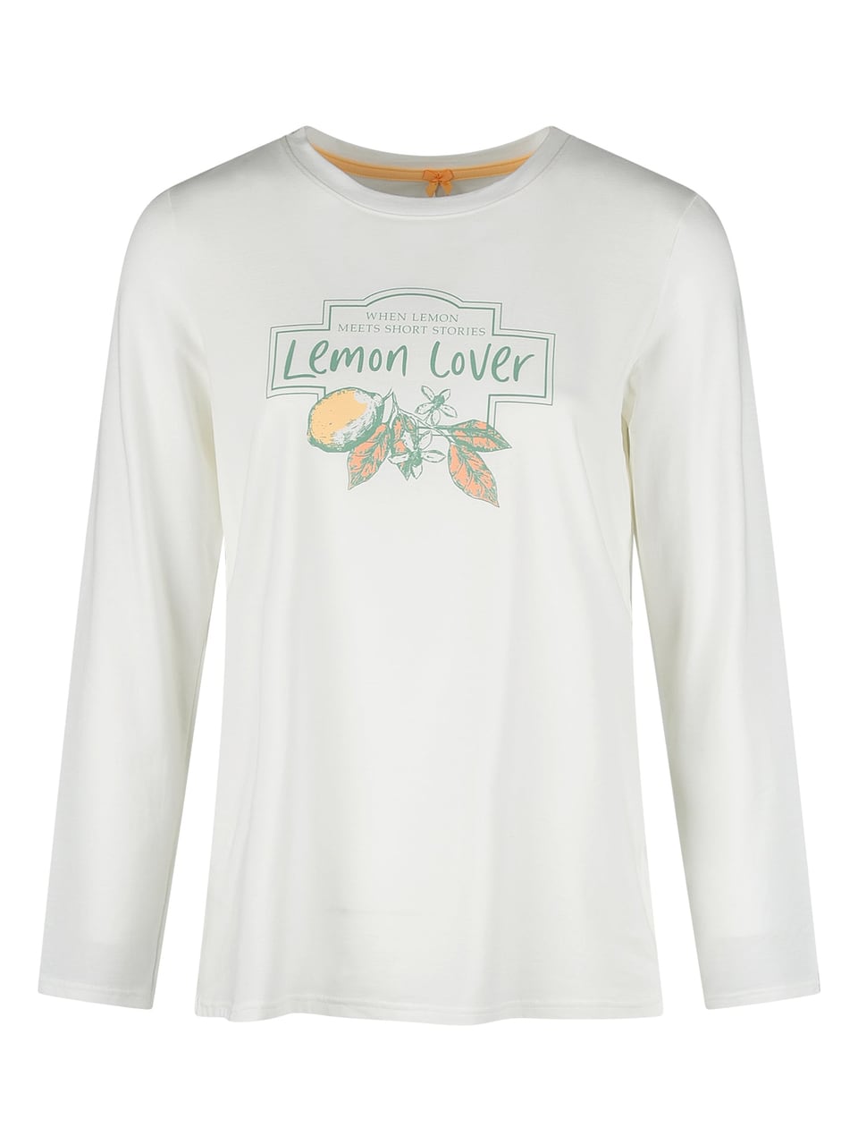 Short Stories Shirt 1/1 Schlafanzug in White Pebb – Bild 1