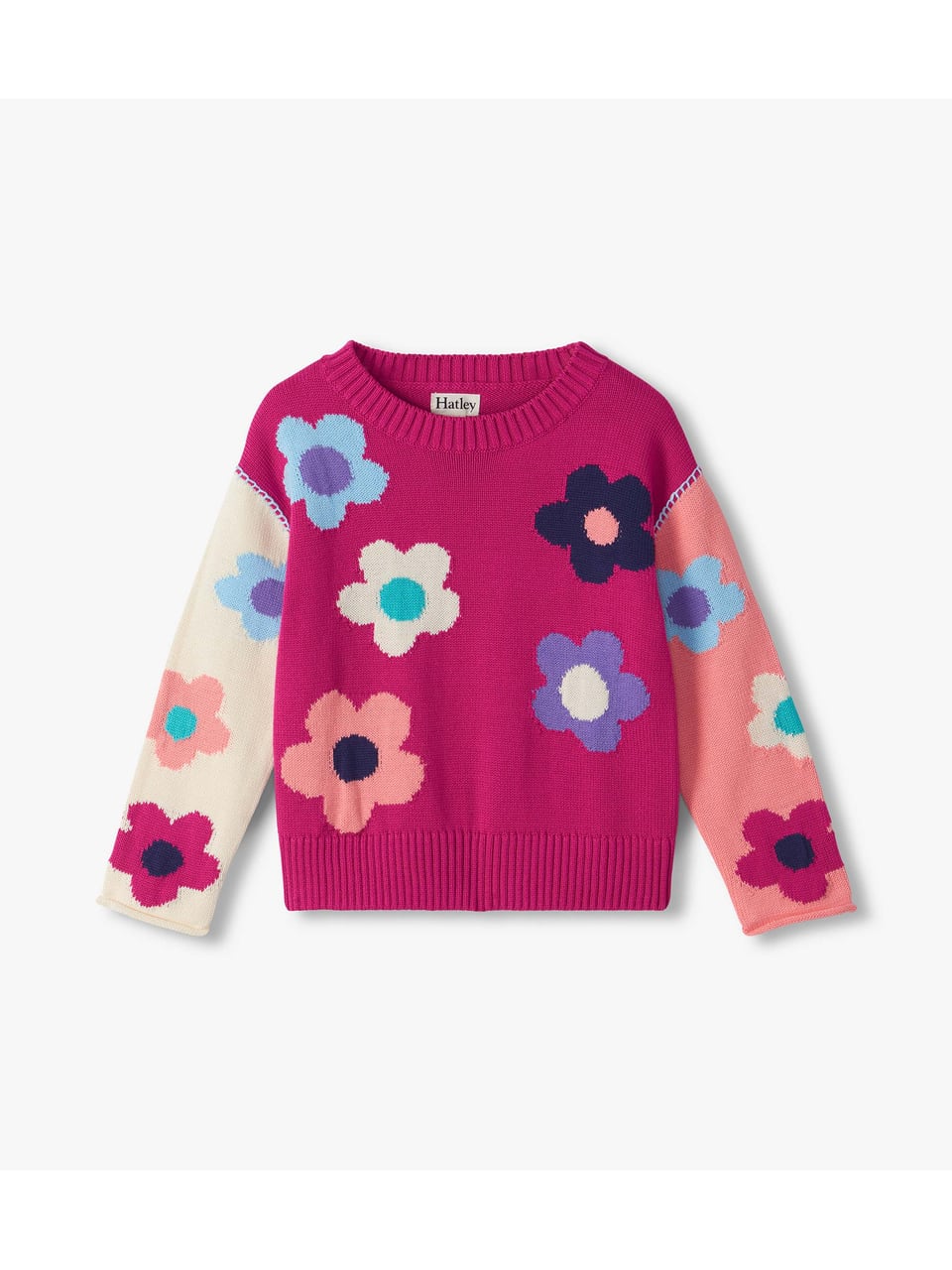 Hatley cute floral slouchy sweater Oberteile – Bild 1