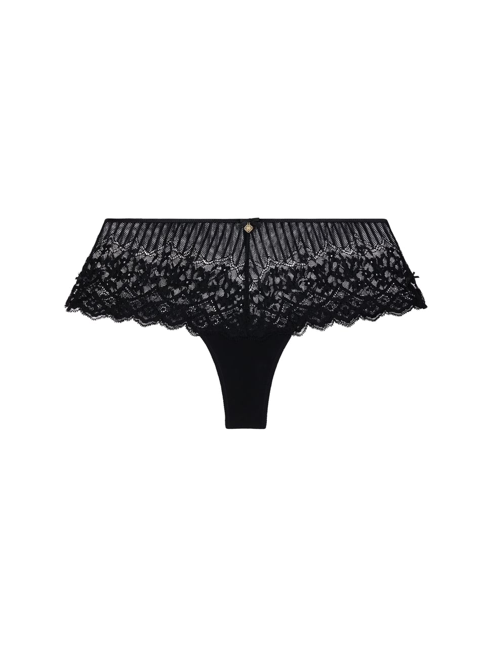 Aubade Love Vertigo Shorty Slip in Black – Bild 1