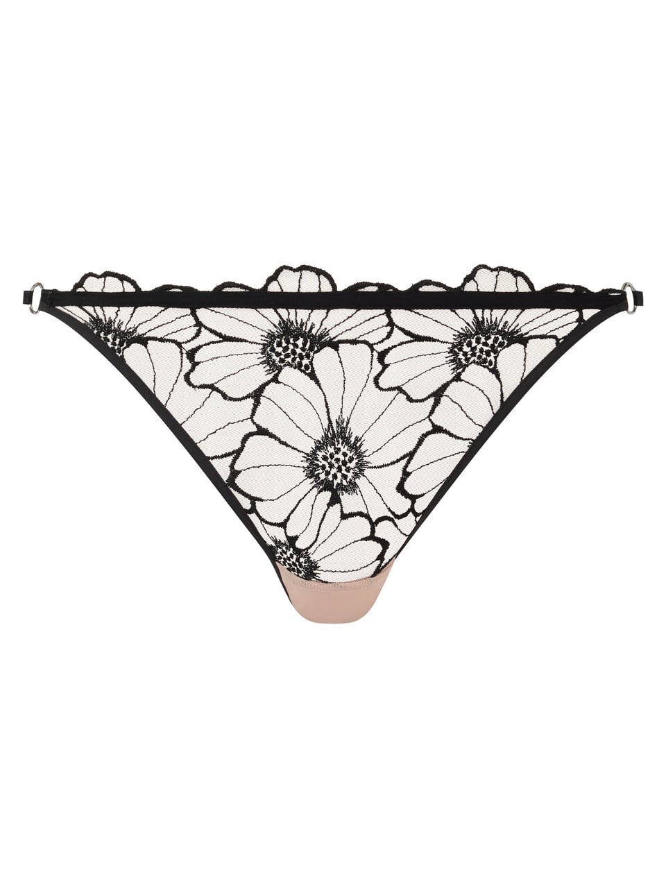 Chantelle Lush Li Un. String Normal Normal G. Slip in Black/Soft Pink – Bild 1