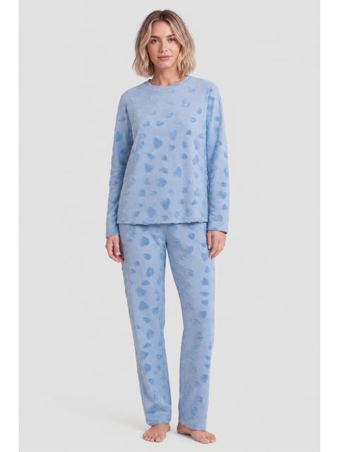 Rösch LS, 1/1 pants, pockets, 1/1 sleeve, Schlafanzug