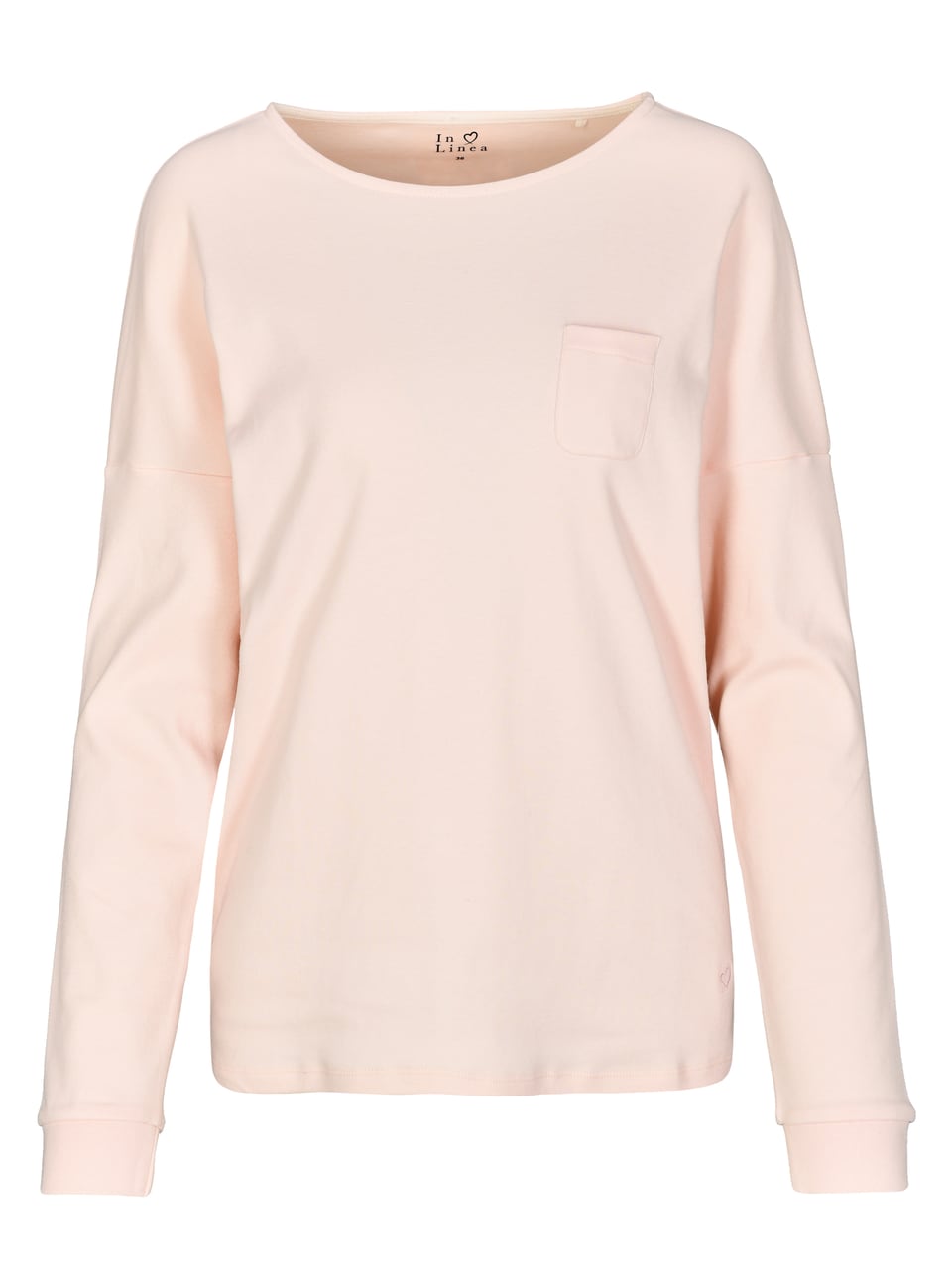 InLinea Da.-Shirt Interlock Schlafanzug in Silkrose