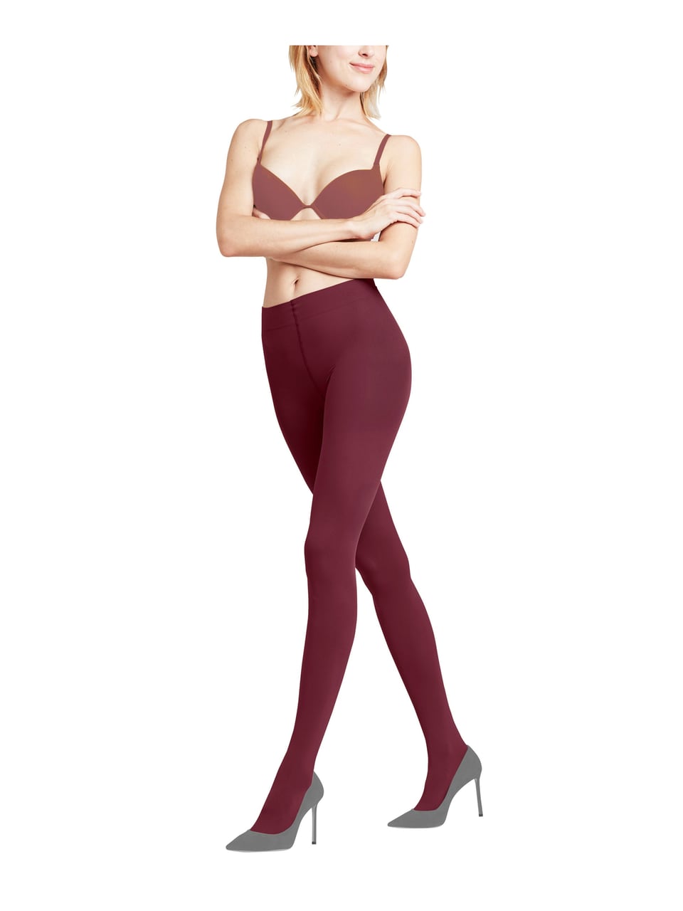 FALKE Pure Matt 50 TI Strumpfhosen & Leggings in Burnt Siena – Bild 1