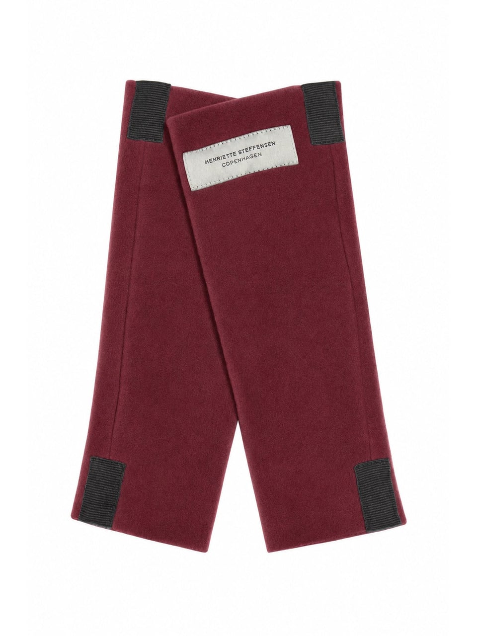 Henriette Steffensen Wrist Warmer Bordeaux Accessoires