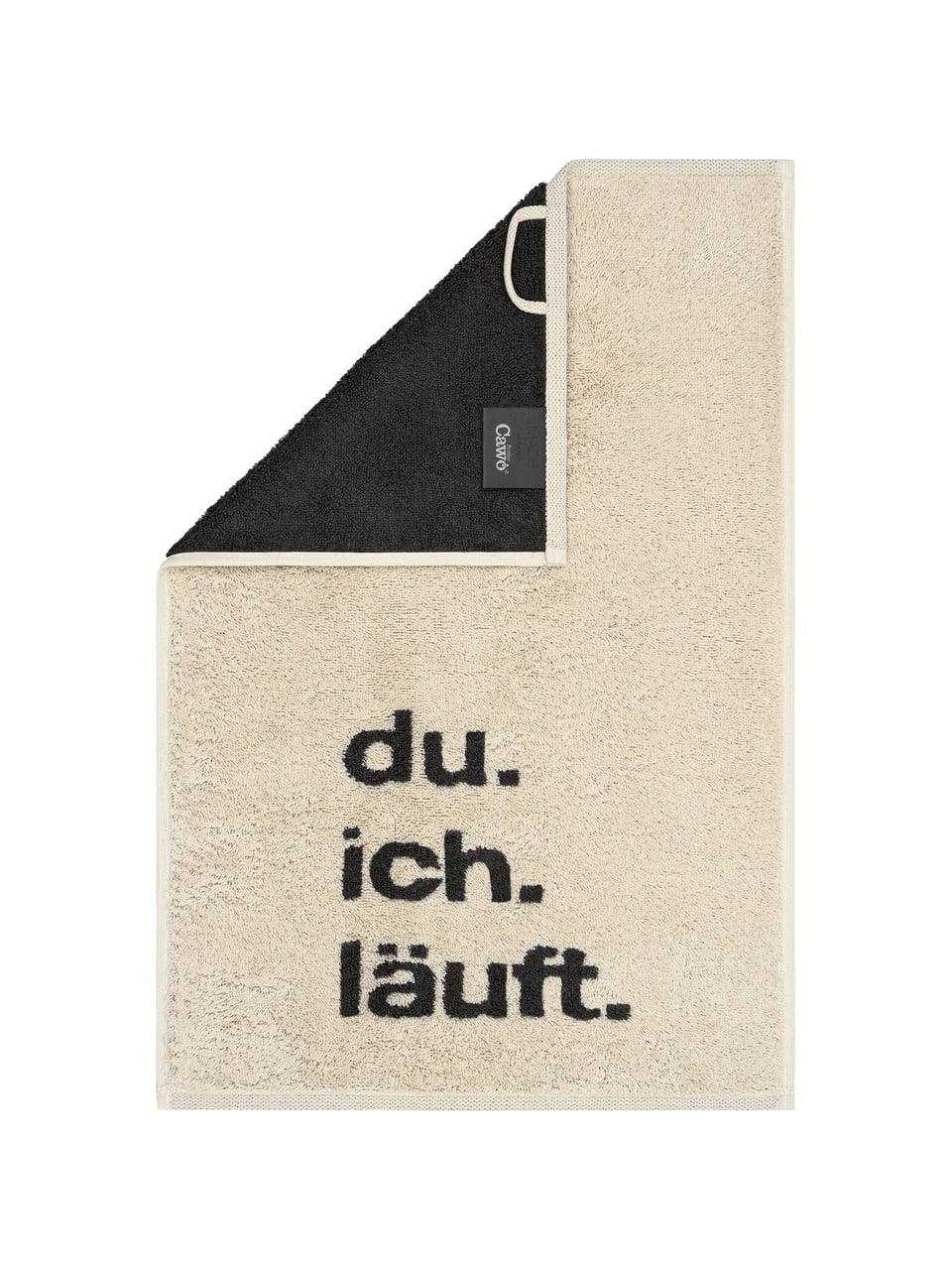 Cawö Postkarte, 13 Frottierwäsche in Du.ich.läuft