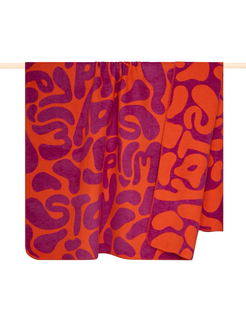 Pad Plaid WILD in Pumpkin-Fuchsia