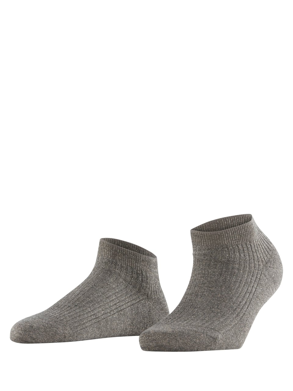 FALKE Shiny Rib SN Damensocken & Kniestrümpfe in Pepper – Bild 1
