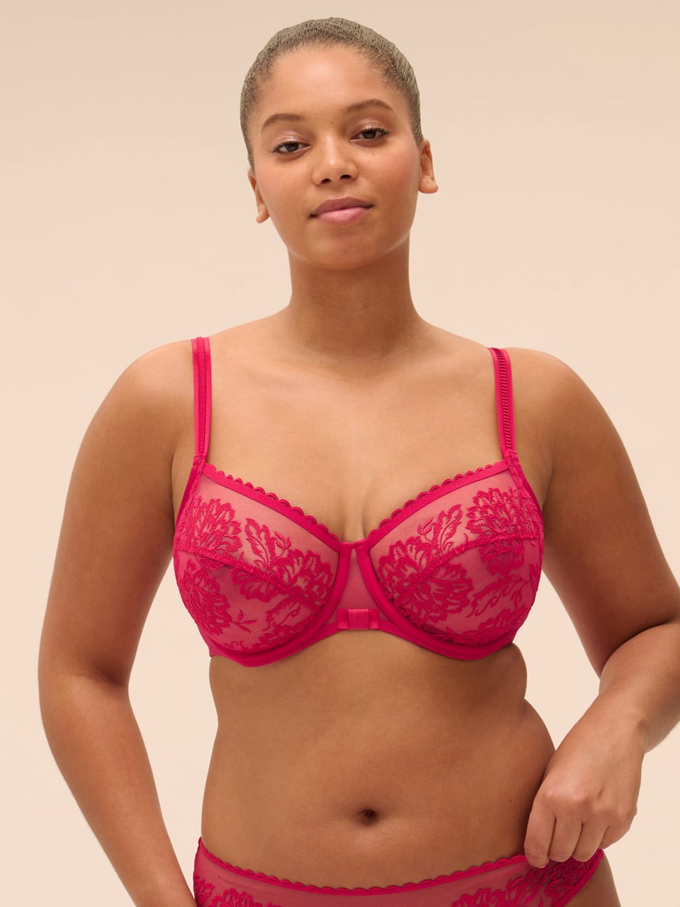 Simone Pérèle Romance BH in Cranberry – Bild 1