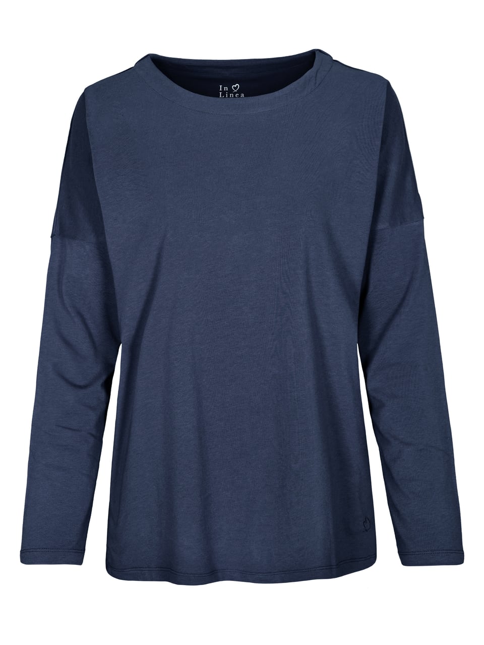 InLinea Da.-Shirt Soft Stretch Schlafanzug in Night