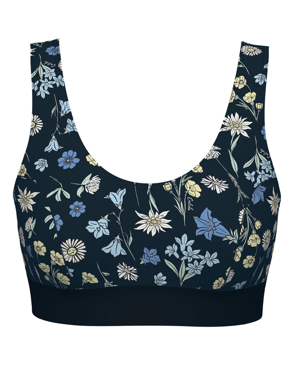 Calida DAMEN Bustier Oberteile in Black Print – Bild 1