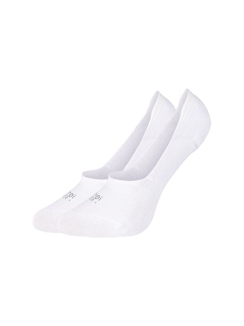 Joop! Women for your daily glam crystal Footies 2p white Damensocken & Kniestrümpfe
