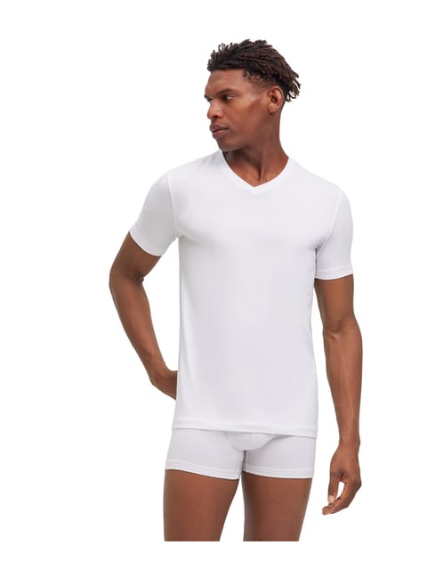 Falke UW Regular V-Neck T-Shirt CO/EL m