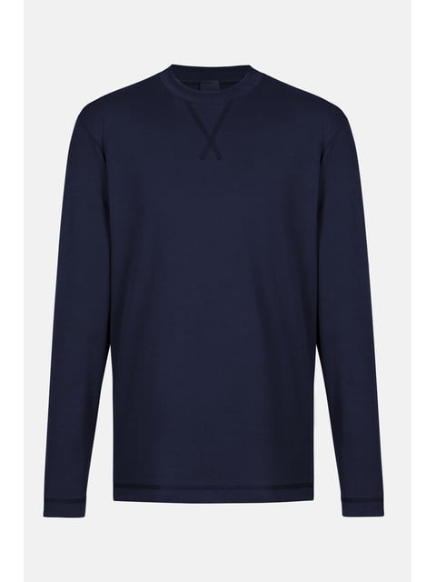 Mey T-Shirt langarm Nachtwäsche in Marine