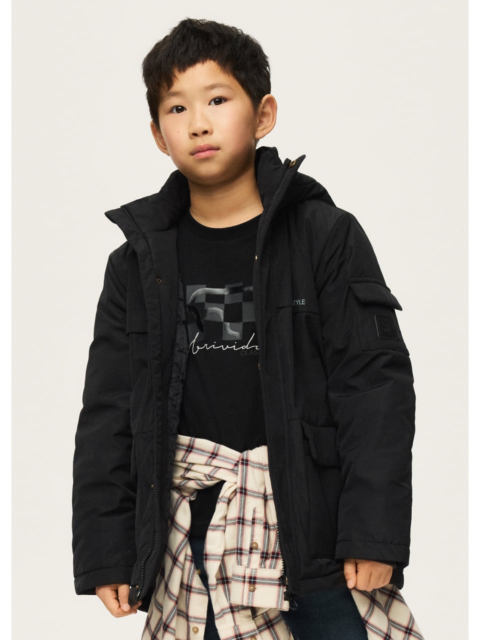 Mayoral Parka Jacke in Schwarz – Bild 1