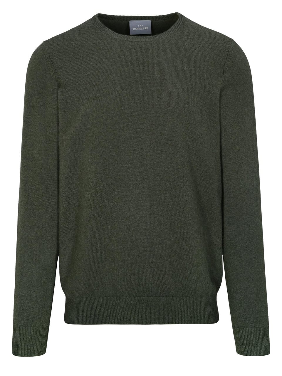 Commander Cashmere-Pullover mit Rundhals in Bottle