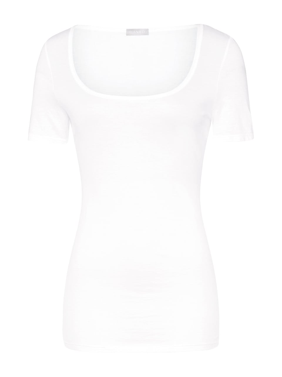 Hanro Shirt 1/2 Arm Oberteile in White – Bild 1