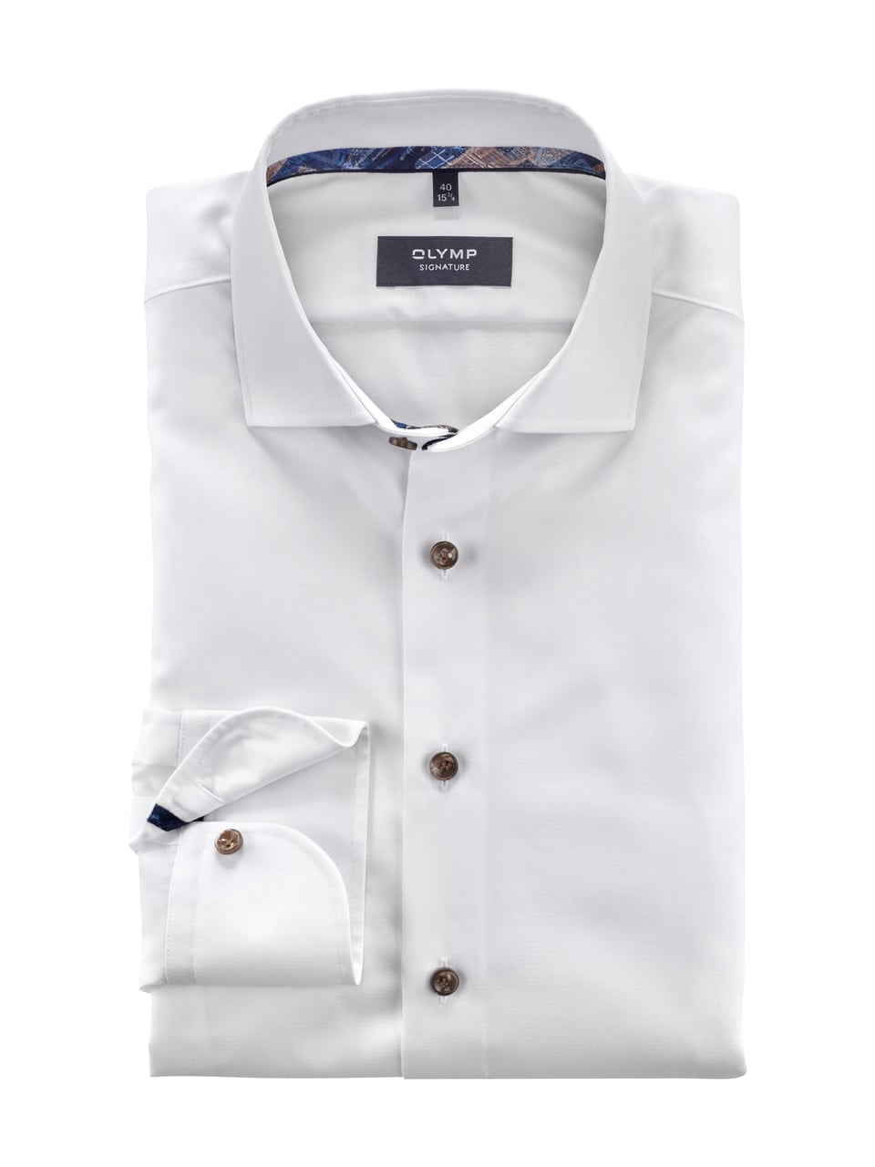 Olymp 850064-Hemden in Weiss
