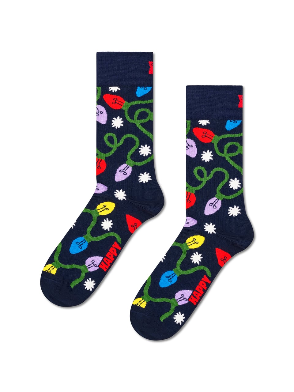 Happy Socks Christmas Lights Sock